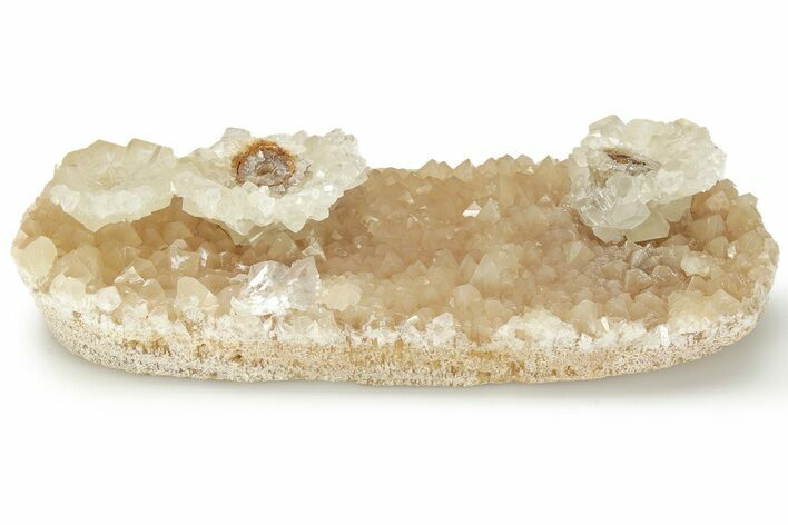 Highly Fluorescent Calcite Crystal Cluster - Wenshan Mine, China #223543